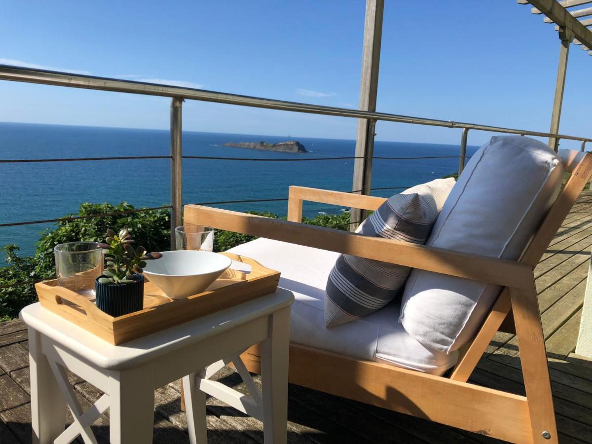 Villa Adosado en la costa con excelentes vistas al estuario de Urdaibai Mundaka Exterior foto